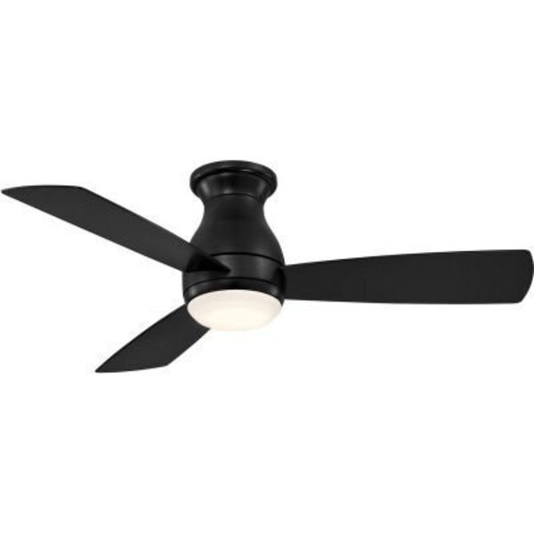 Hugh - 44 inch - Black with Black Blades and LED Light Kit, Fanimation, Mfr#: FPS8332BBLW